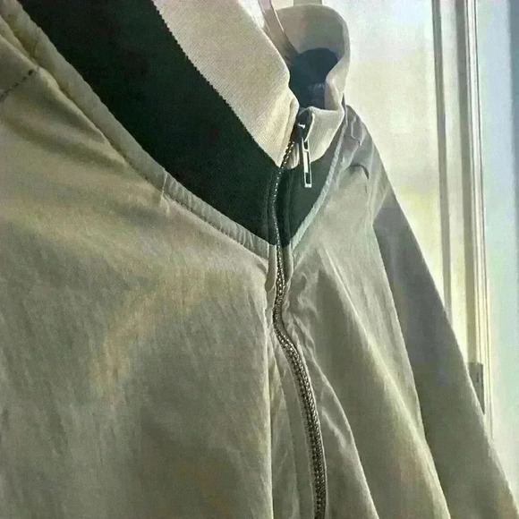 Elwood Men's XL Windbreaker Pullover 1/4 Zip Grey Golf Outdoors Jacket - Picture 4 of 12